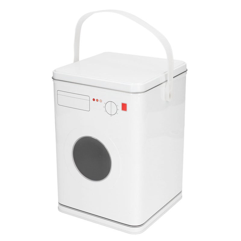 Laundry Powder Container Tinplate With Handle - Detergent Storage Box for Laundry Room Organization - Image 4