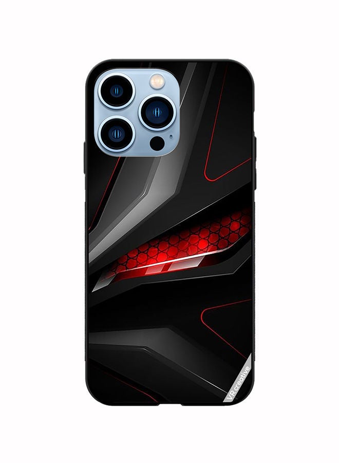 VR CREATIVE Protective Case Cover For Apple iPhone 14 Pro Neon Texture Design Multicolour - Image 1