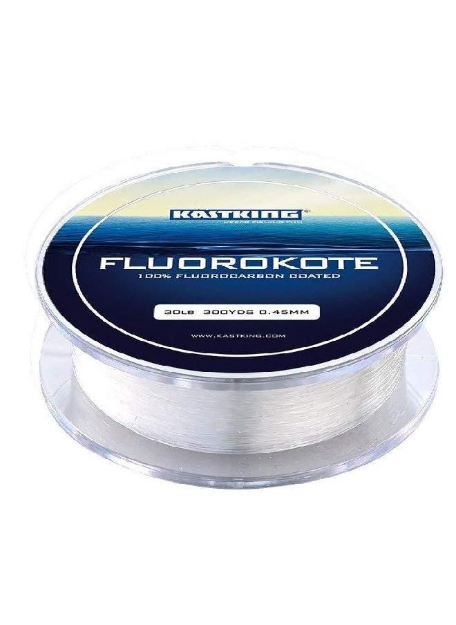 Kastking - KastKing FluoroKote Fishing Line,20LB,150Yard - Image 1