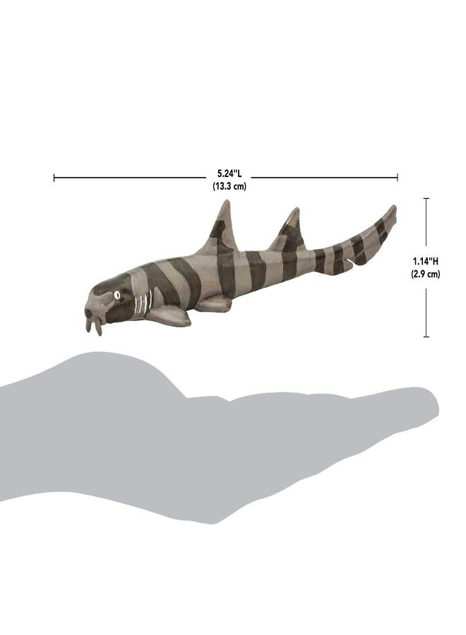 Safari Ltd. Bamboo Shark Figurine - Realistic 5.25" Sea Life Figure - Educational Toy for Boys, Girls and Kids Ages 3+ - Image 3