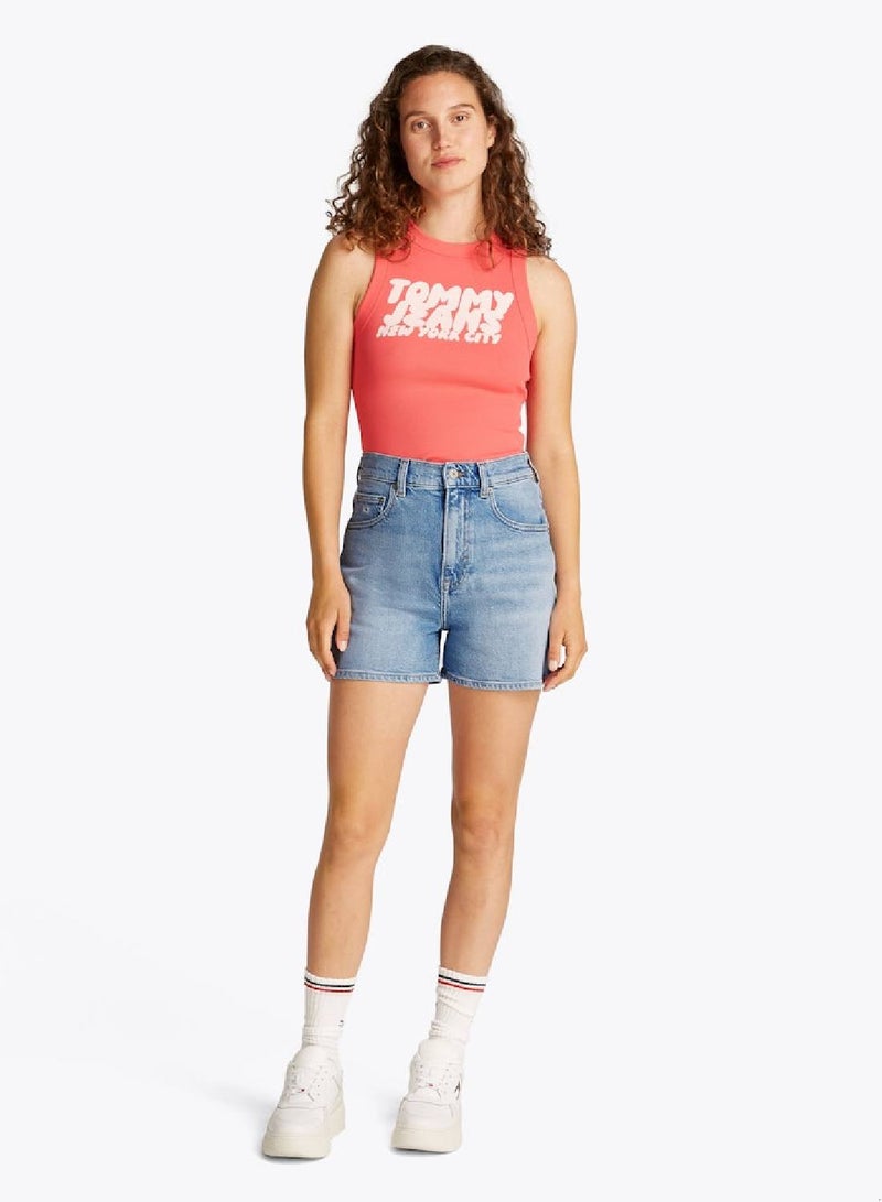 TOMMY JEANS Mom Fit Shorts  - Image 4