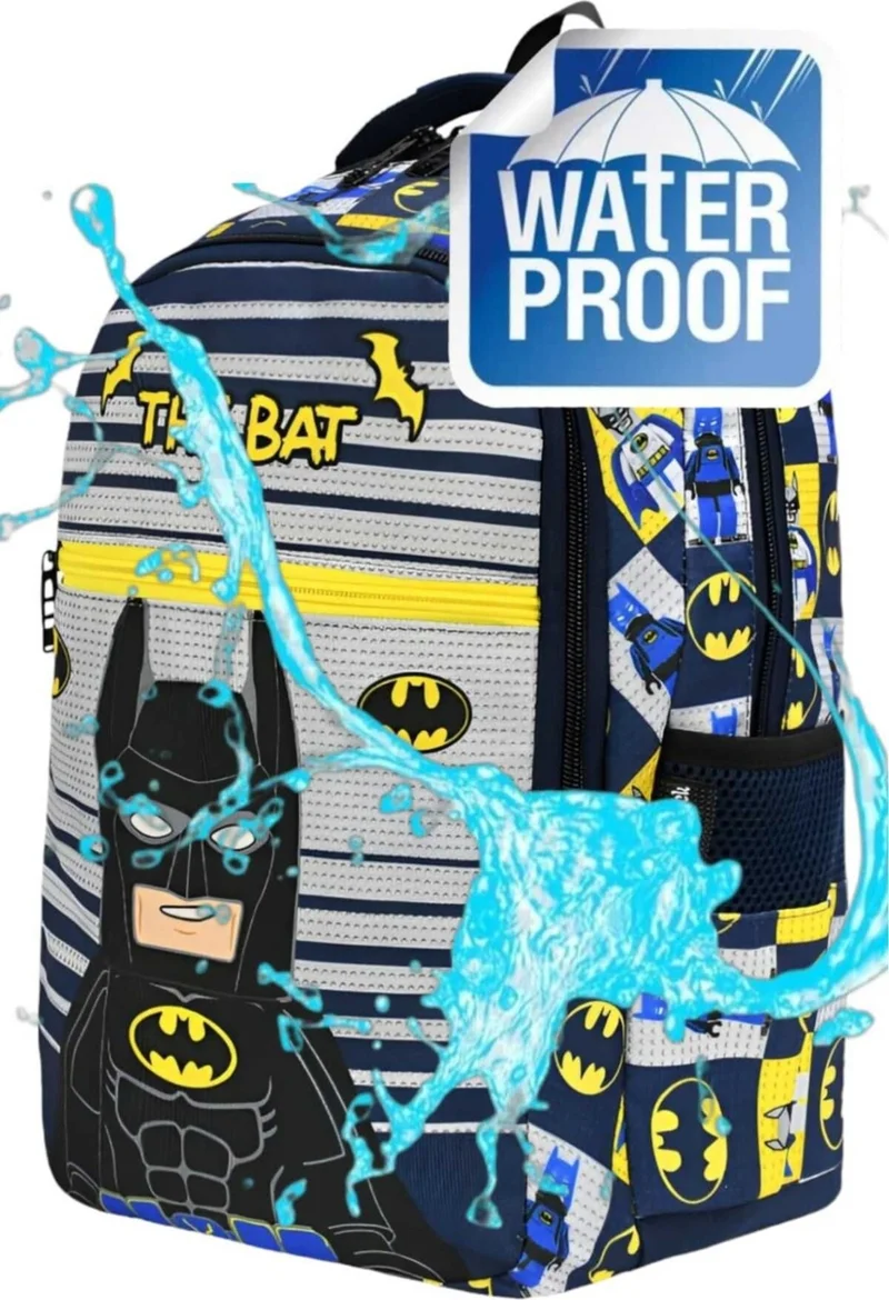Tezzgelsin Waterproof Lunch Bag Orthopedic 3 Compartment Primary School Bag Middle School Bag