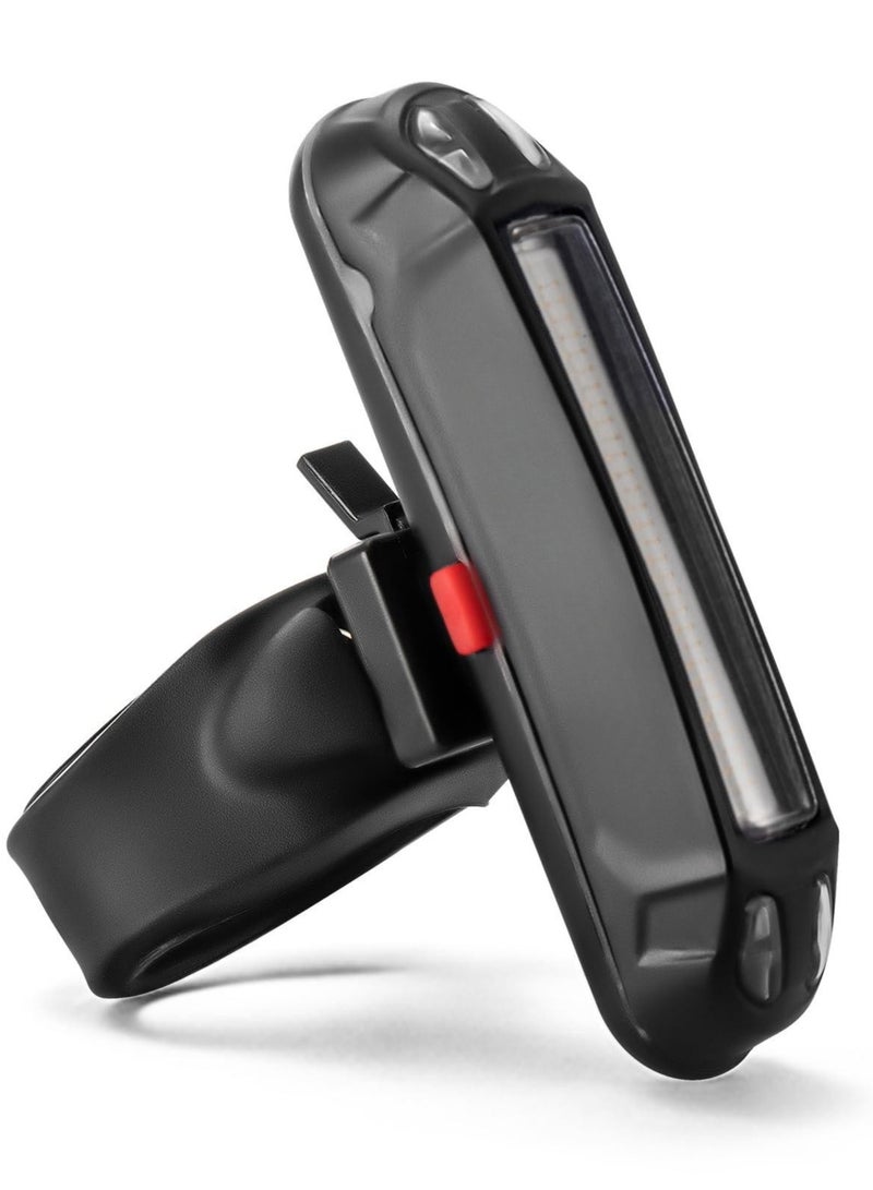 SYOSI Bike Tail Light, Tail Light USB Rechargeable LED Bicycle Lights Set Front Back Night Riding, Cycling Safety Reflector Accessories 6 Modes IPX4 - Image 1