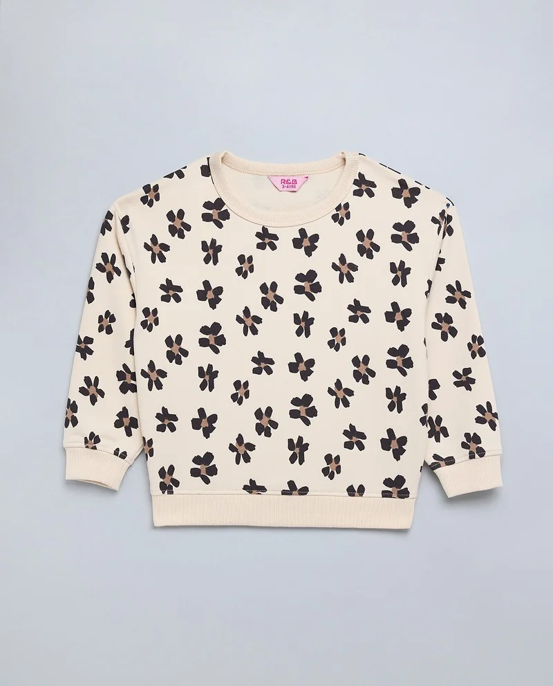أر أند بي Printed Sweatsuit Set