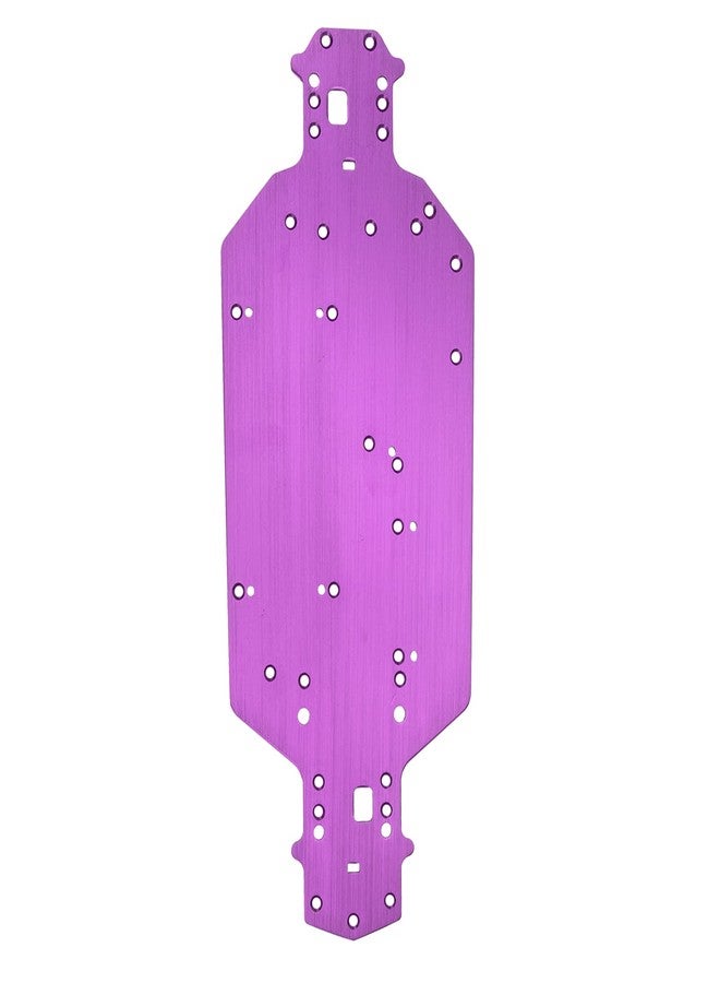Vgoohobby Aluminum Alloy Chassis Plate 03001 Upgrade Parts Compatible with Redcat Racing Lightning EP Drift Lightning STK HSP 94123 94103 1/10 RC Car (Purple) - Image 4
