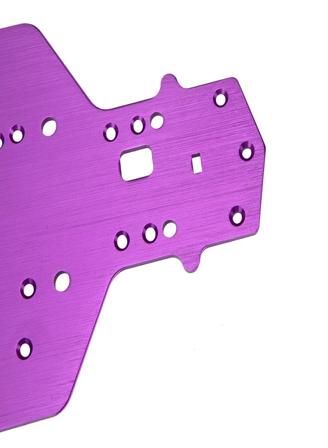 Vgoohobby Aluminum Alloy Chassis Plate 03001 Upgrade Parts Compatible with Redcat Racing Lightning EP Drift Lightning STK HSP 94123 94103 1/10 RC Car (Purple) - Image 5