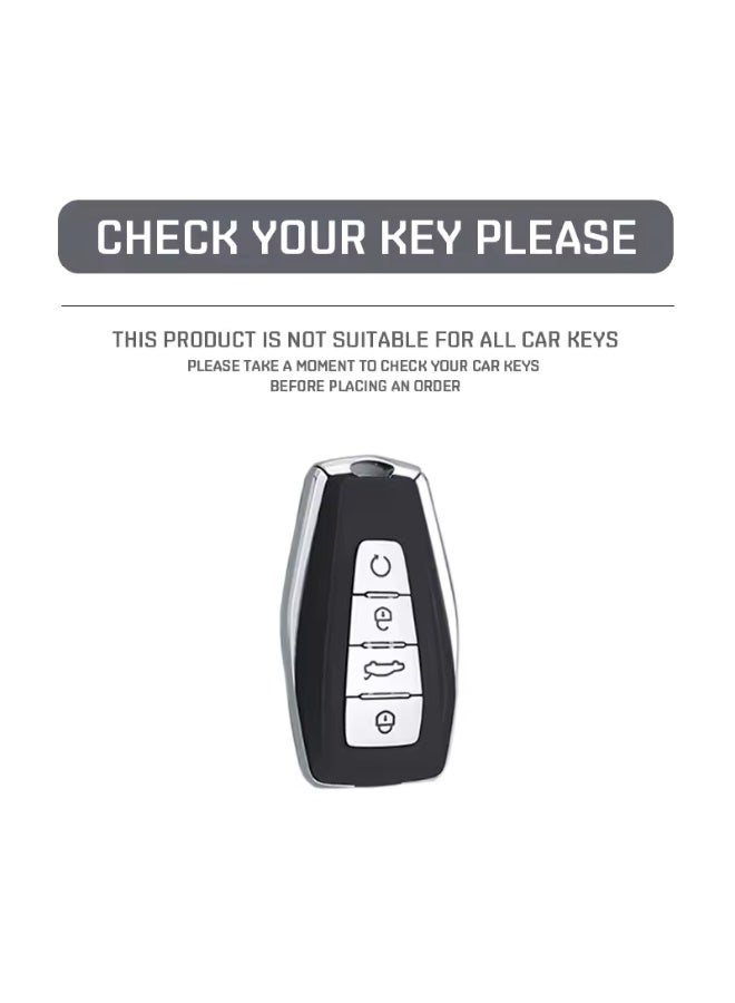 Service Zone Geely Car Key Cover for Emgrand S, Boyue, Binyue, Xingrui, Xingyue, Vision 6, Geometry A, Binrui, ICON, Haoyue - Image 3