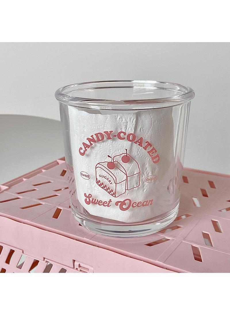 بيوينتي Dessert Cup Glass Cold Extract Coffee Cup Water Cup Glass Cup Large Capacity Drinking Cup