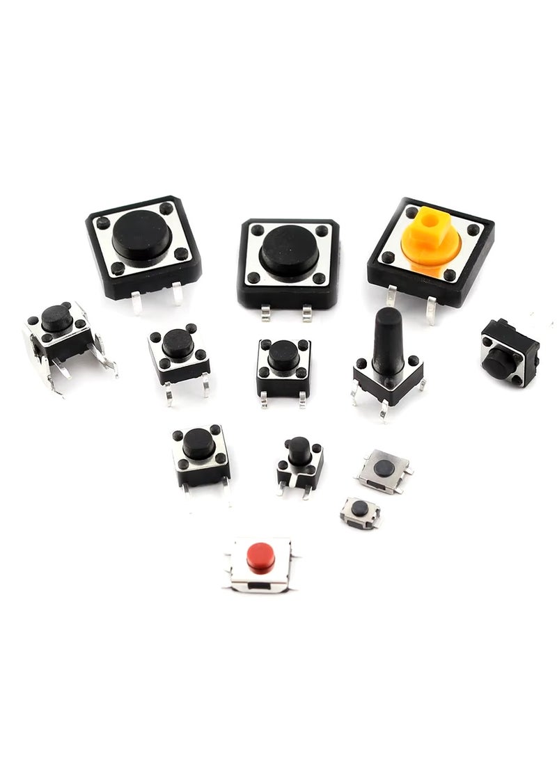 Switches Assorted Micro Push Button Tact Switch Reset Mini Leaf Switch DIP 2*4 3*6 4*4 6*6 diy kit