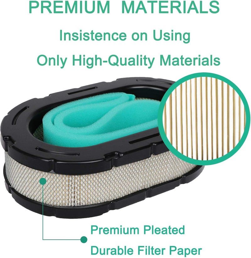 HEYZLASS 2 Pack 32 083 09-S Air Filter for Kohler 7000 Series KT715 KT725 KT730 KT735 KT740 KT745 Engine Cub Cadet Lawn Mower, Premium 32 083 09 KH-32-883-09-S1 Air Filter - Image 2