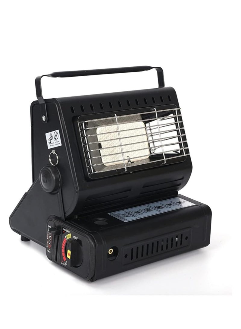 Generic Portable 2-in-1 Gas Stove & Heater – Lightweight Outdoor Heater & Cooking Stove for Camping, Hiking, Backpacking, Travel & Winter Tents  - Image 2