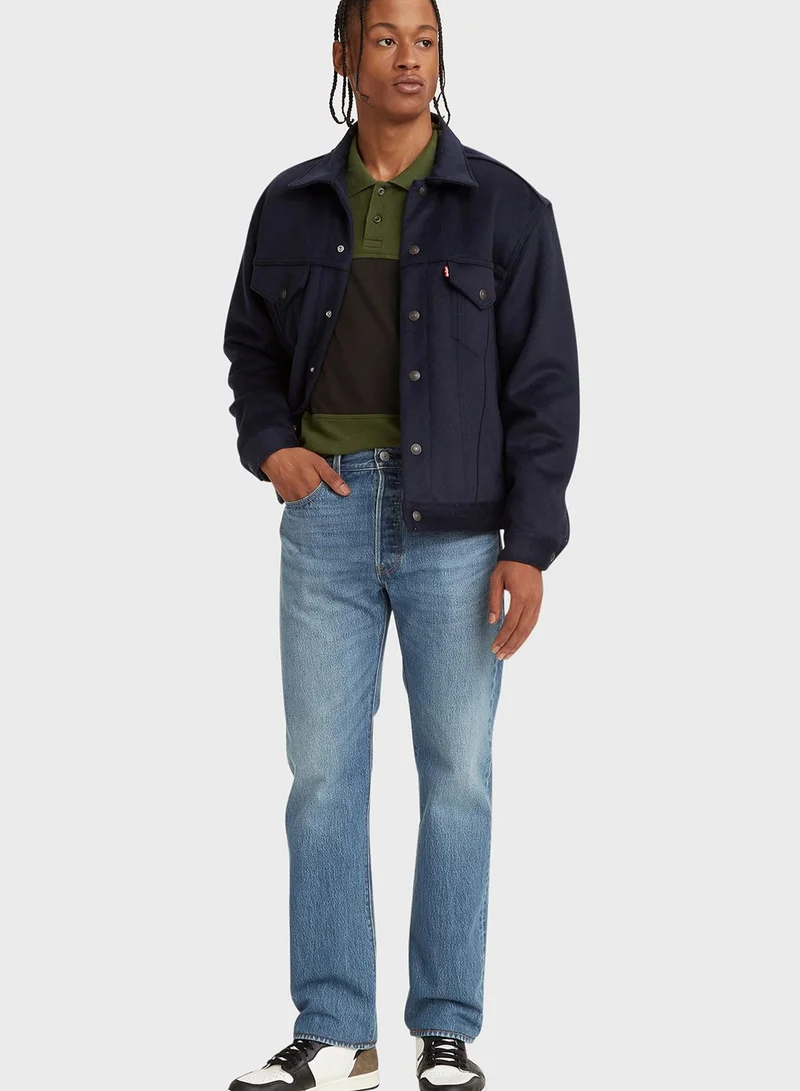 Levi's  Mid Wash Straight Fit Jeans for Men | Best Price UAE
