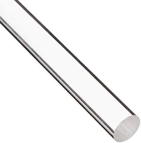 Zeekio Acrylic Lucite Rod Dowel - One 3/4 (19.05mm) x 24"(610mm) (Clear) - Image 3