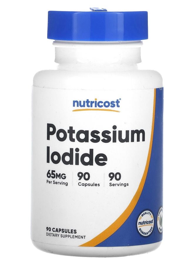 Nutricost Potassium Iodide 65 mg 90 Capsules - Image 1
