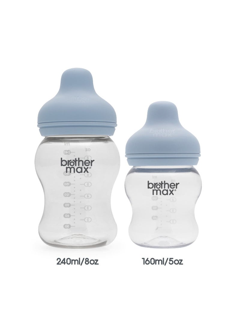 Brother Max Plastic Wide Neck Bottle 160Ml-Blue - pzsku/Z109DCE6147763CB55467Z/45/_/1694844520/39ae1d58-0724-48da-836e-2f36a813932a