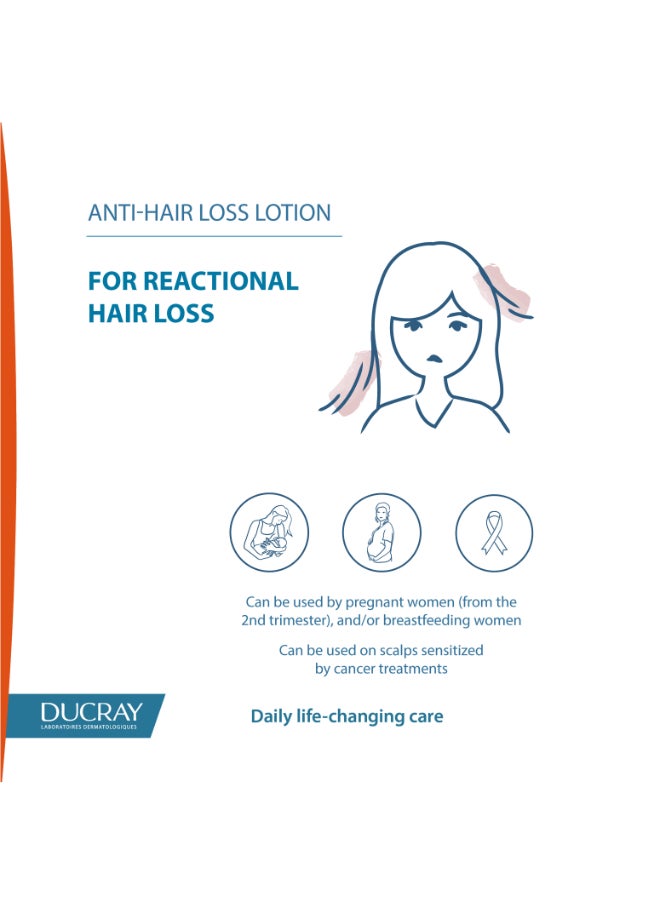 DUCRAY - Creastim Reactiv Lotion Antichute - Anti Hair Loss Lotion 60ml - Image 1