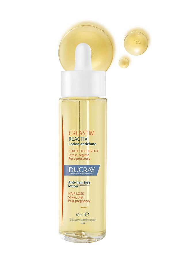 DUCRAY - Creastim Reactiv Lotion Antichute - Anti Hair Loss Lotion 60ml - Image 1