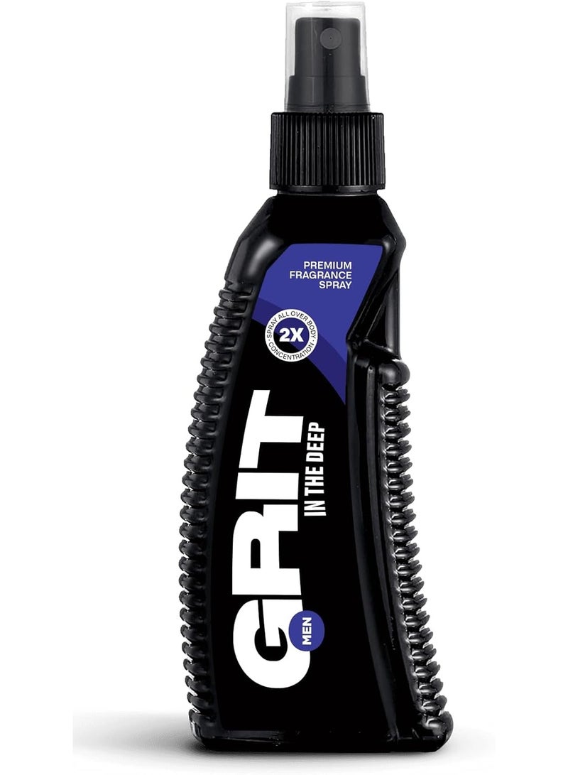 Gritmen in the deep premimum fragrance body spray -200ml - Image 1