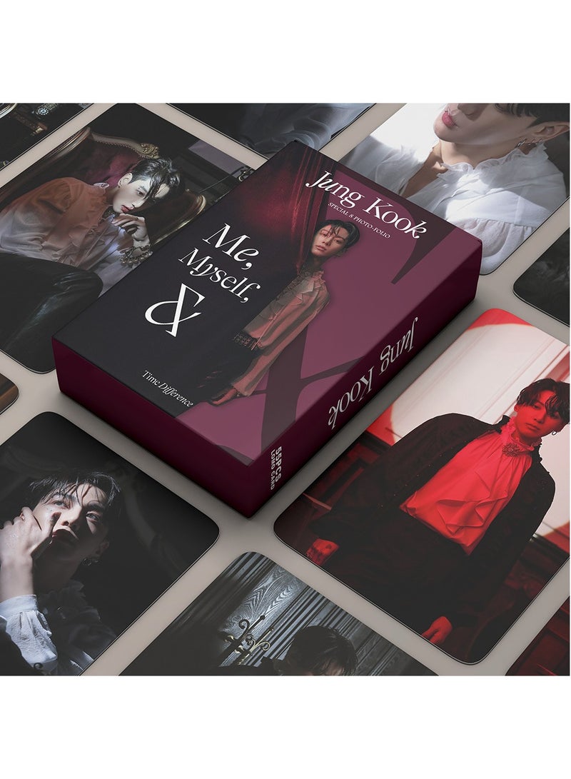 بطاقات صور جونغكوك-الأحمر-لومو الجديدة 55 قطعة - Image 1