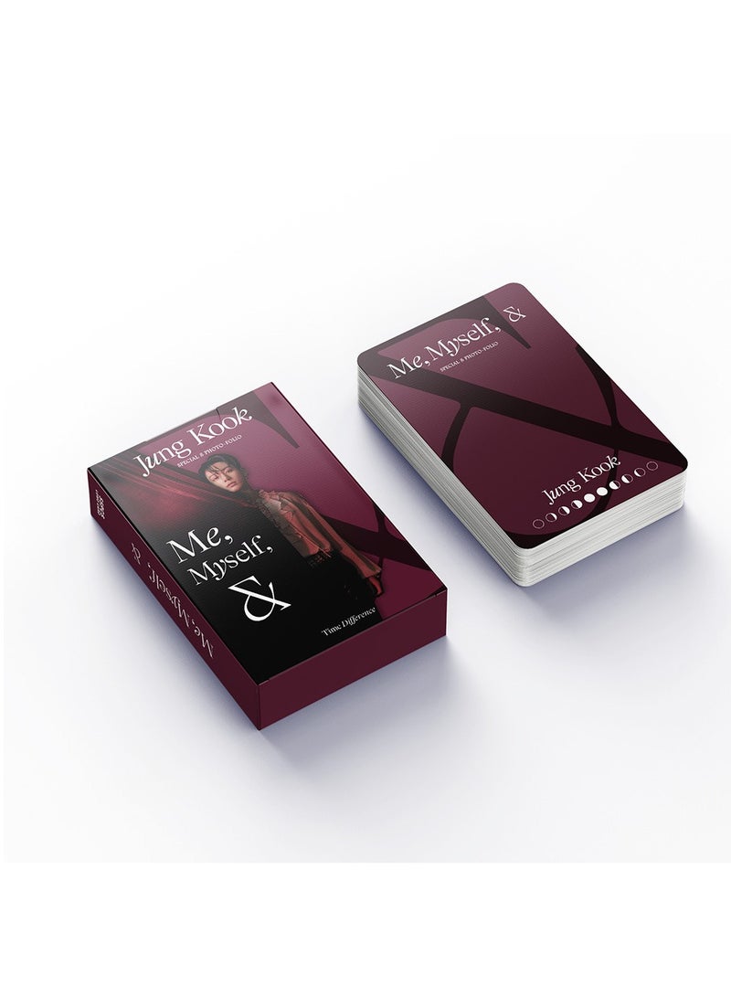 بطاقات صور جونغكوك-الأحمر-لومو الجديدة 55 قطعة - Image 5