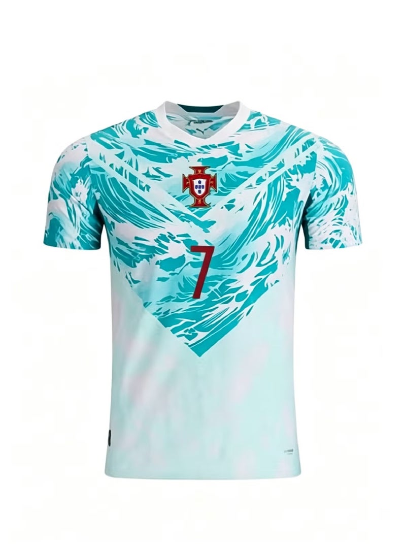 CR7 Portugal #7 Ronaldo Away Jersey | Official World Cup Football Shirt-Fan Version - Image 2