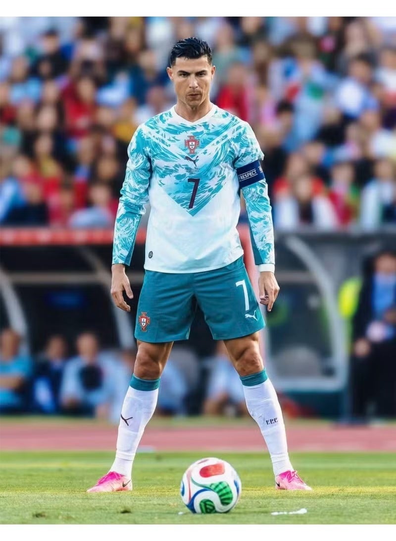 CR7 Portugal #7 Ronaldo Away Jersey | Official World Cup Football Shirt-Fan Version - Image 5