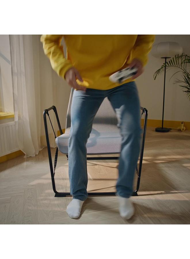 Zaboon Gaming easy chair, grey/black - Image 2