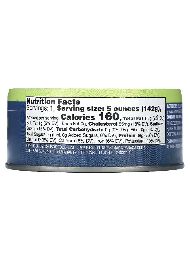Wild Planet Wild Planet, Yellowfin Wild Tuna , 5 oz (142 g)  - Image 2