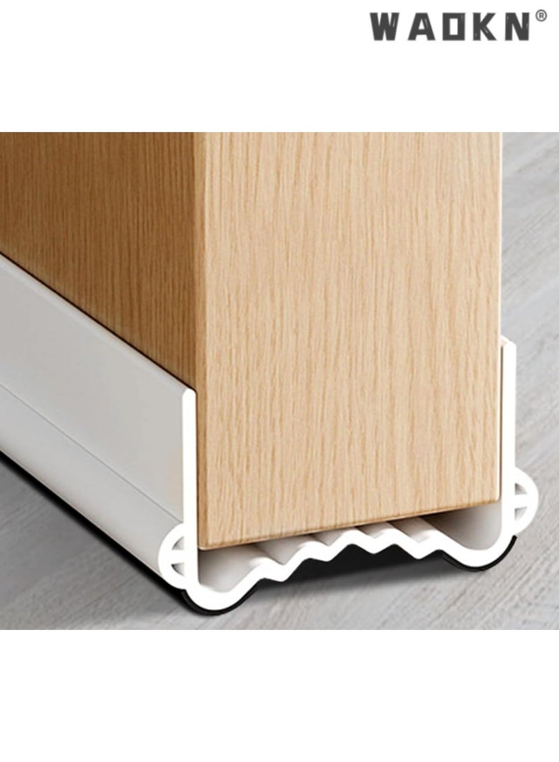 دبليو أيه أو كي أن 100 سم باب سدادة ، بولي كلوريد الفينيل الباب السفلي الختم ، ختم مزدوج ، حار اكتساح ، قطع ، ومكافحة الحشرات ، عزل الصوت ، باب سدادة ، متعددة الوظائف . - Image 1