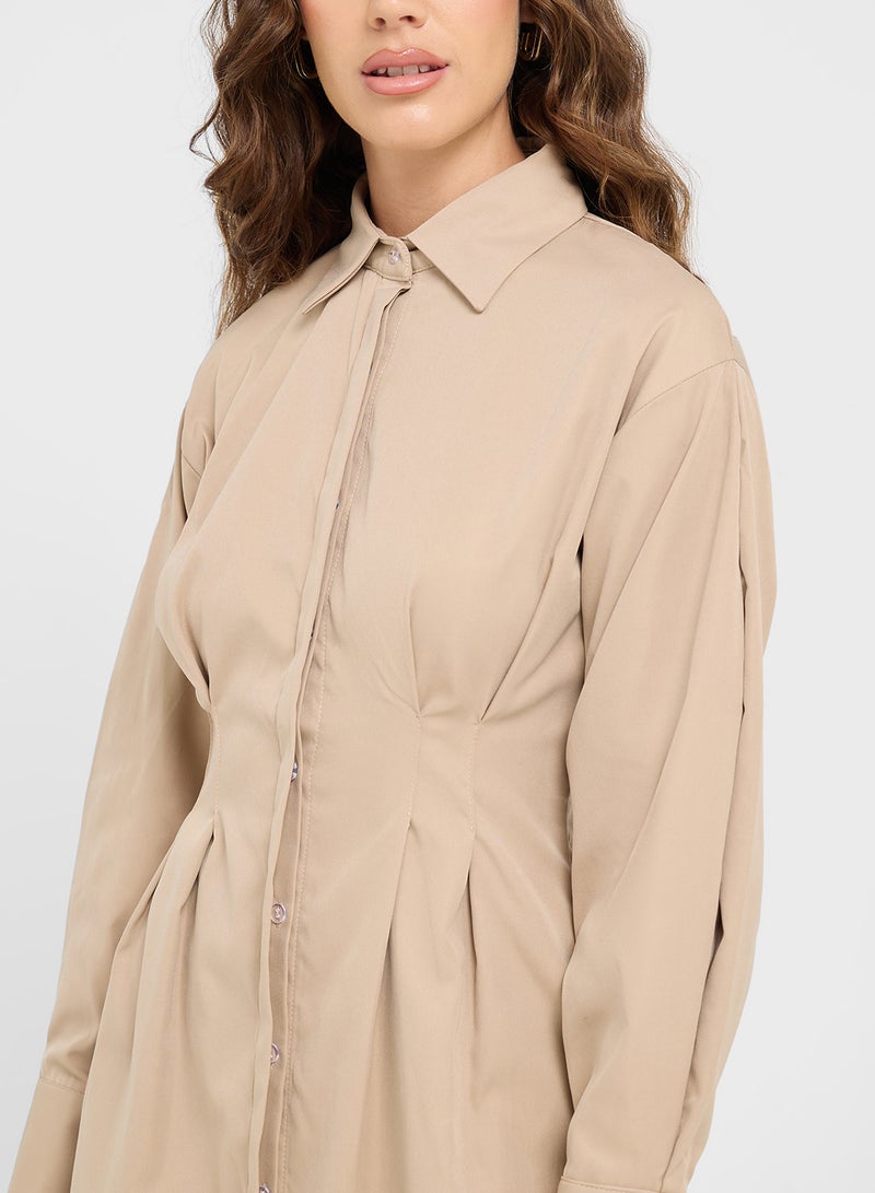Ginger Collared Shirt Dress - Image 3