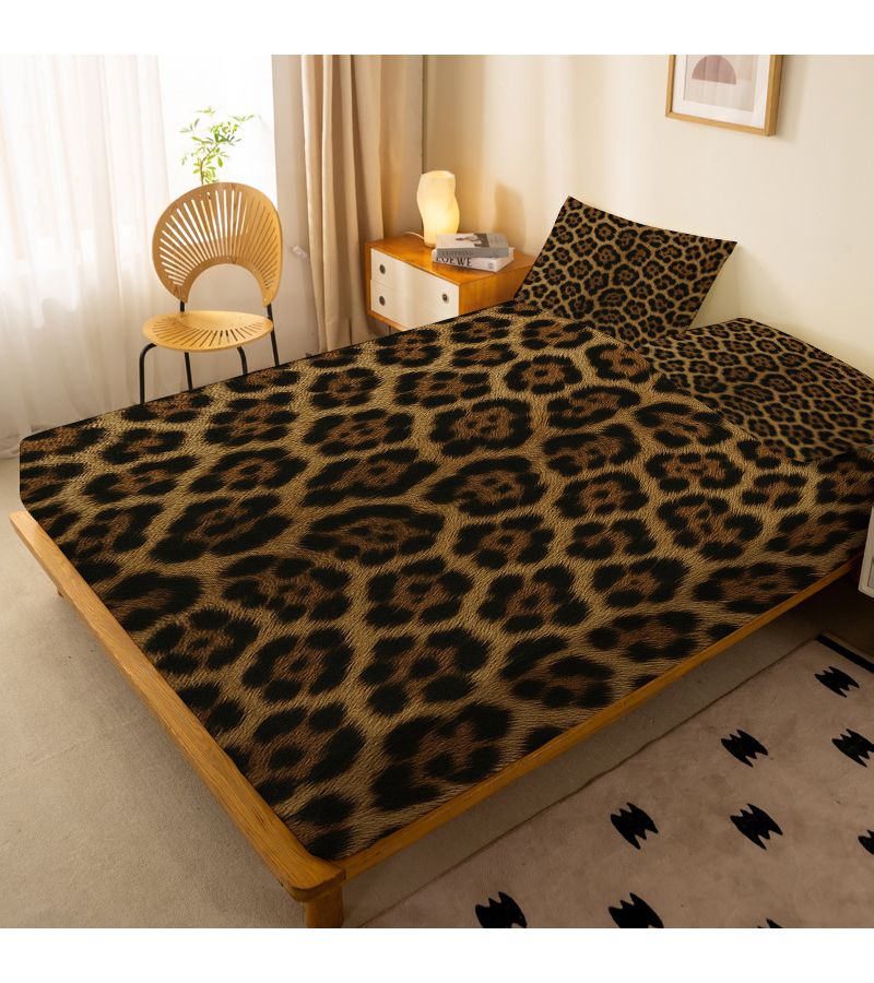 1pc Brushed Bed Skirt Full Size Fitted Sheet Deep Pocket Soft Fabric Anti Slip Mattress Protector 360 Degree Full Wrap Comfortable Fit Bedding - Image 5