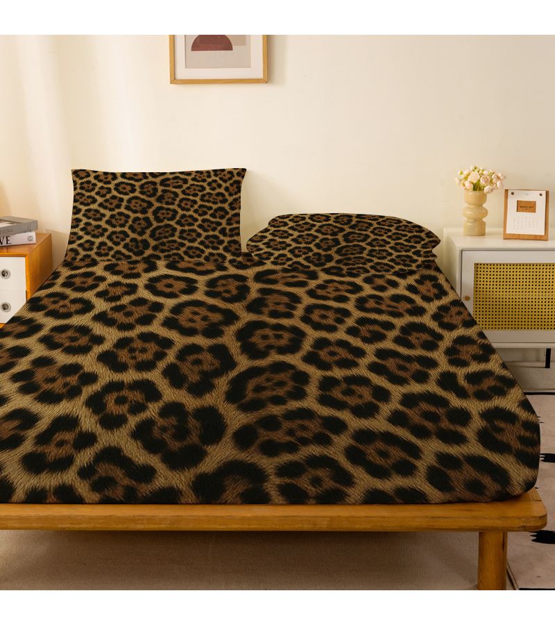 1pc Brushed Bed Skirt Full Size Fitted Sheet Deep Pocket Soft Fabric Anti Slip Mattress Protector 360 Degree Full Wrap Comfortable Fit Bedding - Image 4