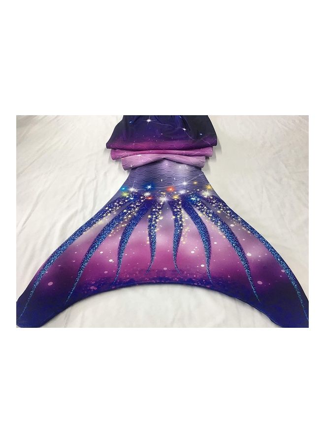 NIBEMINENT 4-Piece Mermaid Cosplay Costume Set 140cm - Image 2