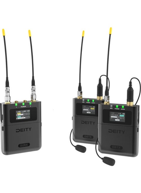 Deity Microphones Theos Digital 2-Person Camera-Mount Wireless Omni Lavalier Microphone System (550 To 663 MHz)