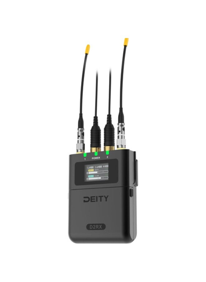 Deity Microphones Theos Digital 2-Person Camera-Mount Wireless Omni Lavalier Microphone System (550 To 663 MHz)