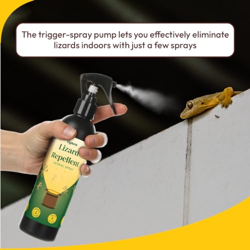 UGAOO Lizard Repellent Spray - 200 ML | 100% Herbal Lizard Repellent for Home| Baby-Safe, Pet-Friendly | Eco-Friendly, Non-Toxic - Image 5