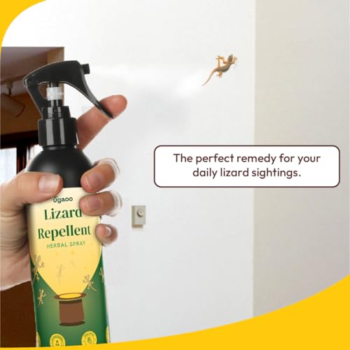 UGAOO Lizard Repellent Spray - 200 ML | 100% Herbal Lizard Repellent for Home| Baby-Safe, Pet-Friendly | Eco-Friendly, Non-Toxic - Image 2