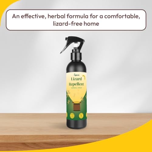 UGAOO Lizard Repellent Spray - 200 ML | 100% Herbal Lizard Repellent for Home| Baby-Safe, Pet-Friendly | Eco-Friendly, Non-Toxic - Image 4