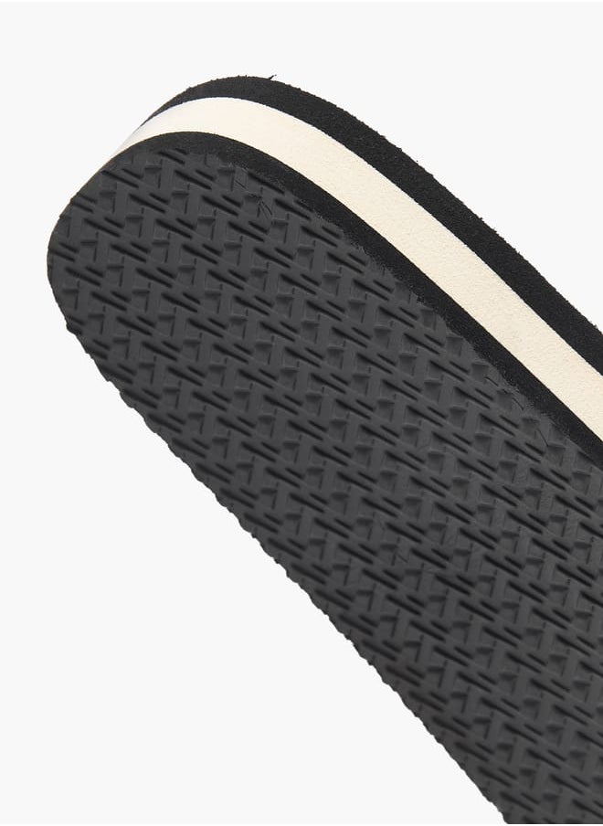 Lee Cooper - Mens Logo Print Thong Slippers - Image 1