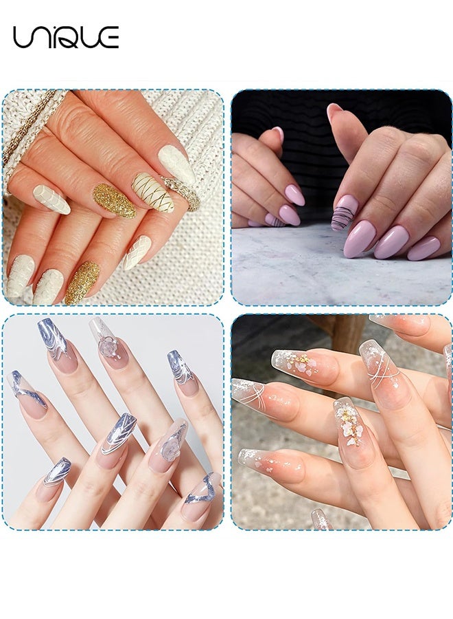 Unique 2 Pcs Clay Texture Tools - Liner Brush for Nails Gel Dotting Tool Nail Art Air Dry Clay Tool, Sculpting Pottery Carving Tools Nail Art Line Painting Wire Drawing Pen - Image 4