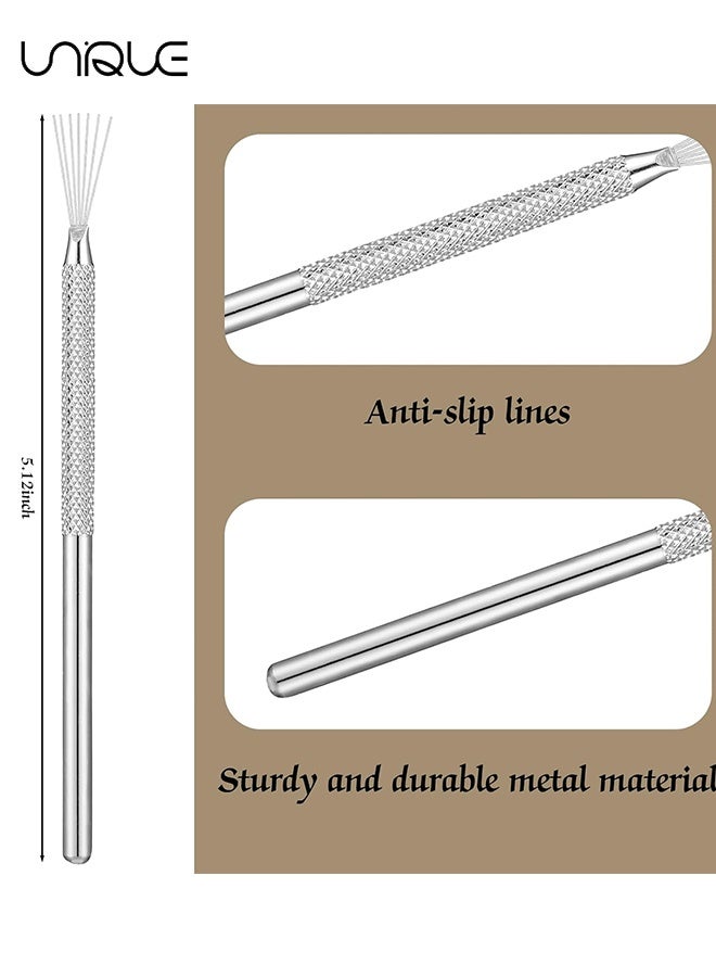 Unique 2 Pcs Clay Texture Tools - Liner Brush for Nails Gel Dotting Tool Nail Art Air Dry Clay Tool, Sculpting Pottery Carving Tools Nail Art Line Painting Wire Drawing Pen - Image 2