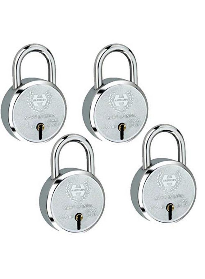 Harrision 0656 J Supreme Round 50mm BCP Padlock with 7 Lever (Pack of 4)