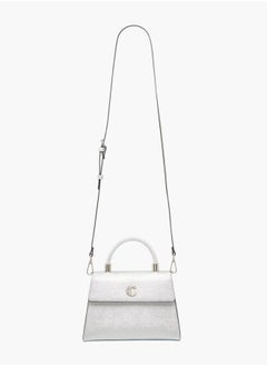 Le Confort Women Textured Satchel Bag with Detachable Strap and Flap Closure Ramadan Collection  - Image 2