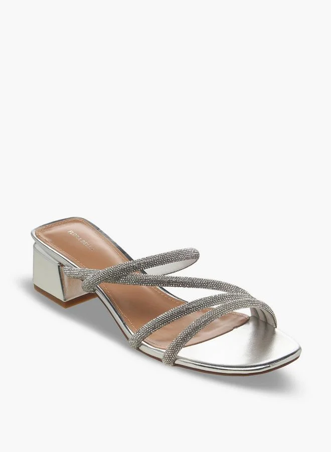 Flora Bella By Shoexpress Flora Bella Women Embellished Strap Block Heel Sandals