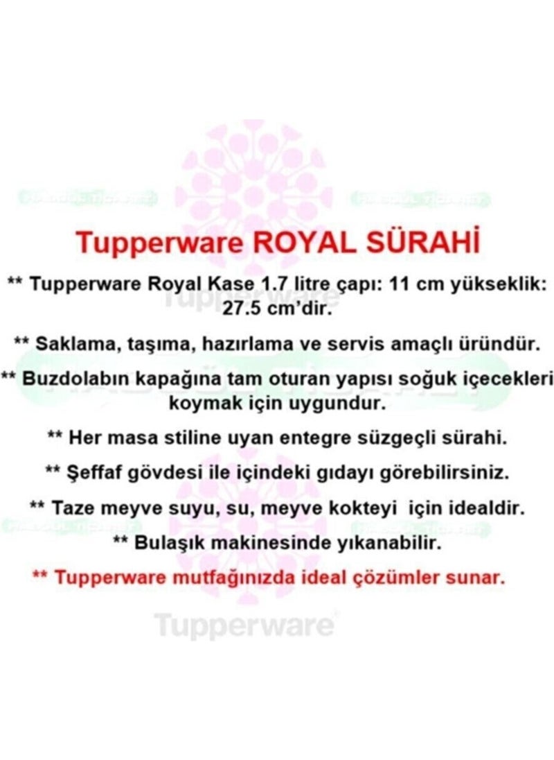 Tupperware Royal Jug Drinker 1.7 Liter  - Image 2