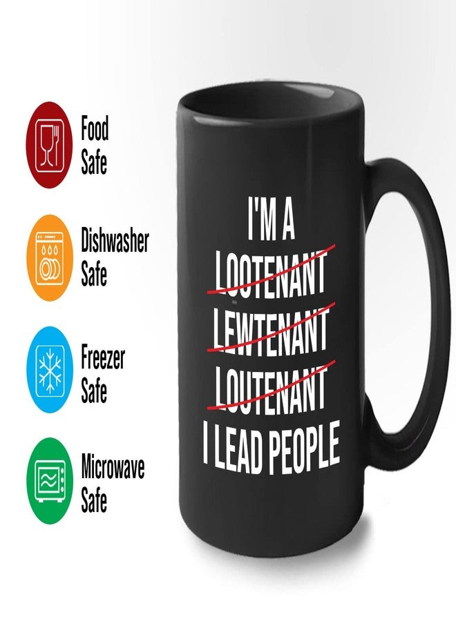 Bubble Hugs Lieutenant Promotion 11oz Ceramic Coffee Mug, Funny Humor Job Career Appreciation Gift Sarcasm Inspirational - Image 3