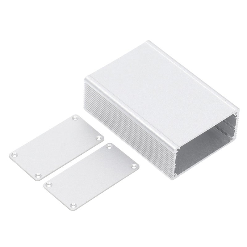 Circuit Board Aluminum Alloy Case Sandblasted Oxidized Project Enclosure Waterproof Lightweight DIY Instrument Box - Image 4
