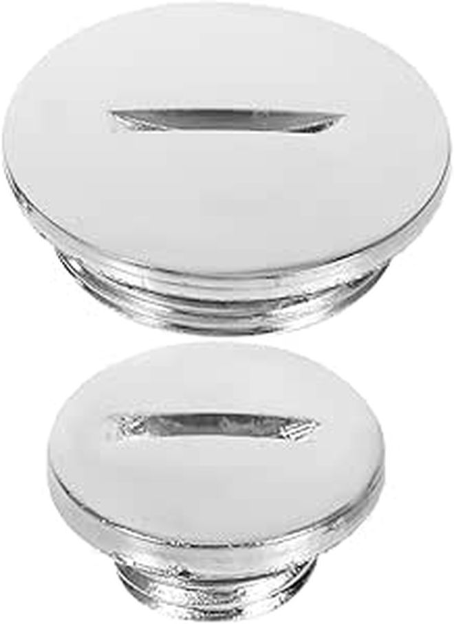 Engine Engine Cover Cap Replacement Left Side Round Decorative View Hole - Image 1