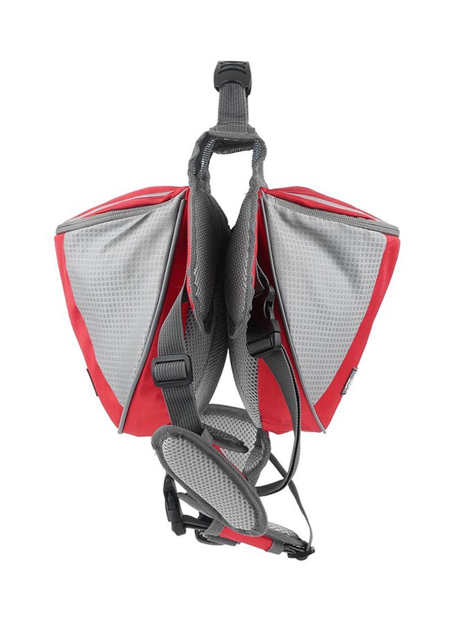 OUTAD Tailup Outward Hiking And Traveling Backpack Red/Grey Lyard - Image 4