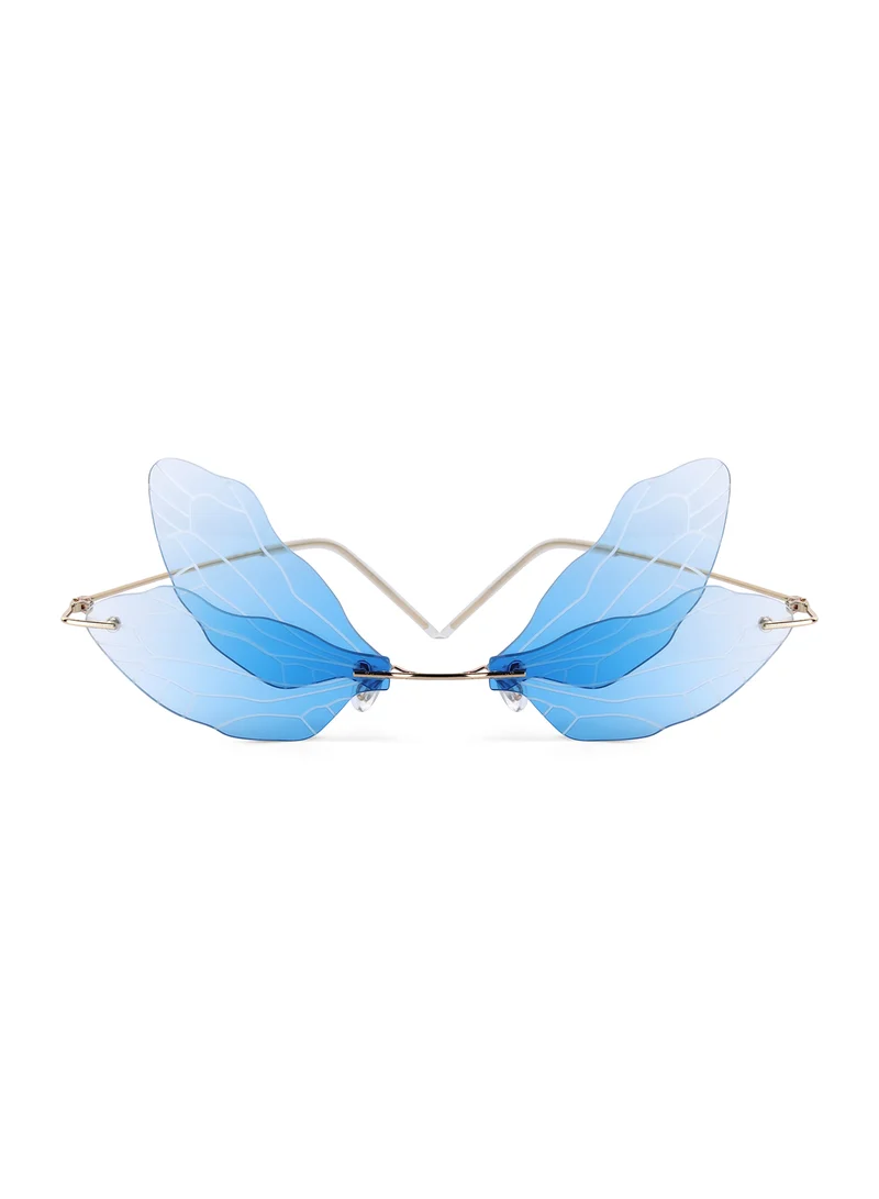 Woggles Red Pappy Zanthe Blue Butterfly Sunglasses